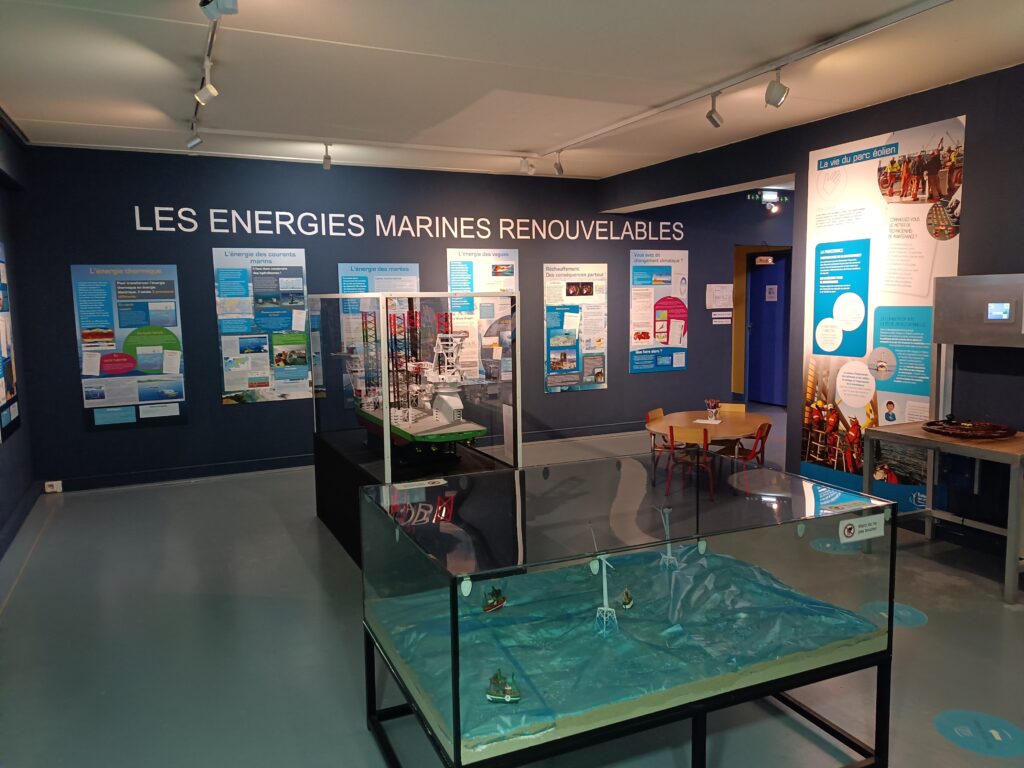 Exposition sur les énergies marines renouvelables au musée de l’ESTRAN