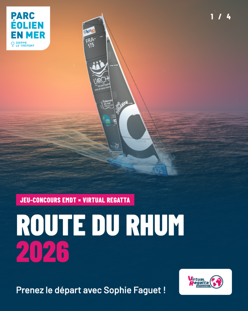 Jeu-concours : prenez le départ de la Route du Rhum 2026 avec Sophie Faguet !